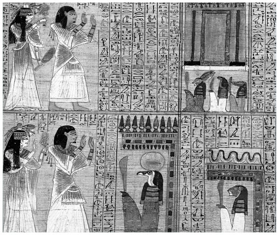 Иллюстрация к книге — Египетские мифы. От пирамид и фараонов до Анубиса и «Книги мертвых» [i_084.jpg]