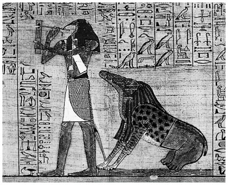 Иллюстрация к книге — Египетские мифы. От пирамид и фараонов до Анубиса и «Книги мертвых» [i_088.jpg]