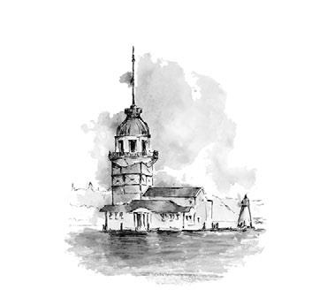 Иллюстрация к книге — На берегах Босфора. Стамбул в рецептах, историях и криках чаек [i_009.jpg]