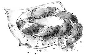 Иллюстрация к книге — На берегах Босфора. Стамбул в рецептах, историях и криках чаек [i_015.jpg]