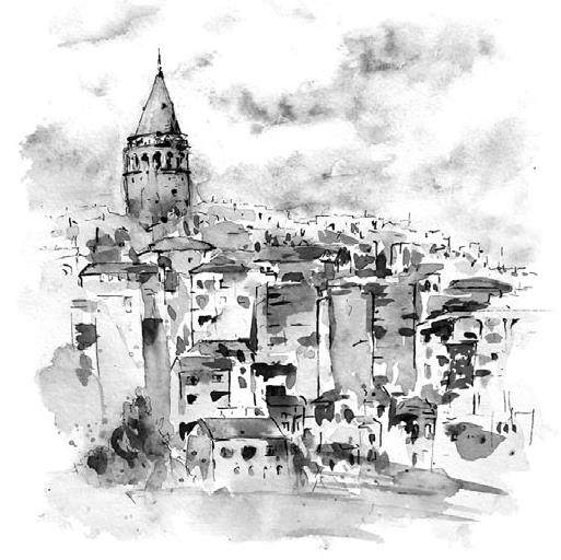 Иллюстрация к книге — На берегах Босфора. Стамбул в рецептах, историях и криках чаек [i_043.jpg]