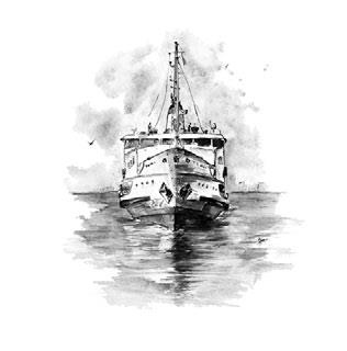 Иллюстрация к книге — На берегах Босфора. Стамбул в рецептах, историях и криках чаек [i_059.jpg]