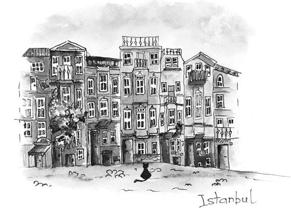 Иллюстрация к книге — На берегах Босфора. Стамбул в рецептах, историях и криках чаек [i_081.jpg]