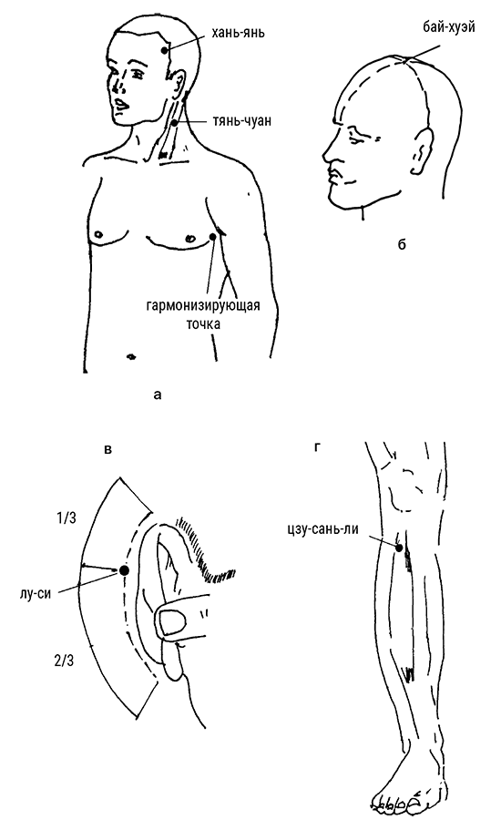 Иллюстрация к книге — Большой самоучитель исцеляющих точек. Подробный атлас, приемы и упражнения [i_133.jpg]