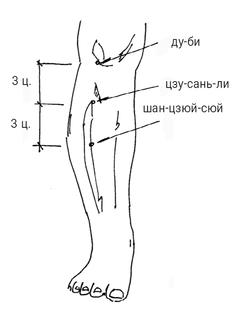 Иллюстрация к книге — Большой самоучитель исцеляющих точек. Подробный атлас, приемы и упражнения [i_190.jpg]
