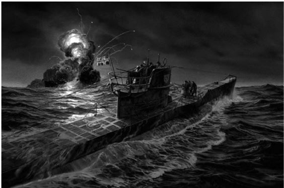 Иллюстрация к книге — Битва за Атлантику. Откуда пришли «волчьи стаи»? [i_057.jpg]