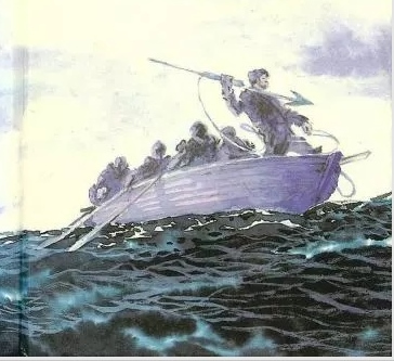 Иллюстрация к книге — Охота на левиафана; На море [reidohota0.jpg]