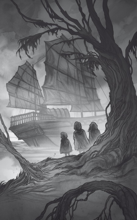 Иллюстрация к книге — Приливы Темного кристалла [i_001.jpg]