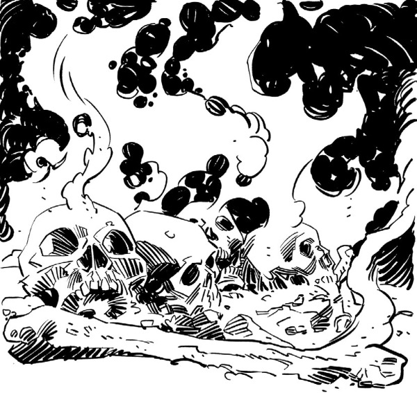 Иллюстрация к книге — Сверхъестественное. Книга монстров, призраков, демонов и оживших мертвецов [i_002.jpg]