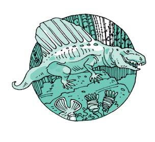 Иллюстрация к книге — 290 миллионов лет назад и далее [i_001.jpg]