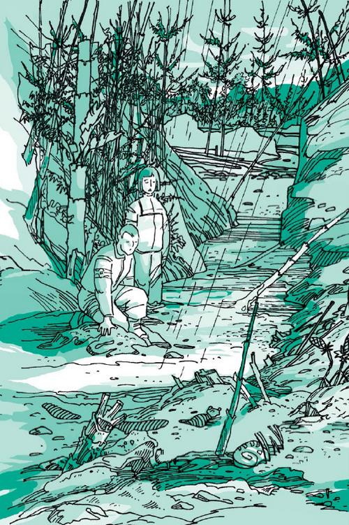 Иллюстрация к книге — 290 миллионов лет назад и далее [i_014.jpg]