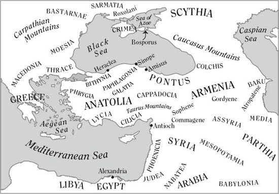 Иллюстрация к книге — Митридат. Отважный воин, блестящий стратег, зловещий отравитель. 120–63 гг. до н. э. [i_008.jpg]