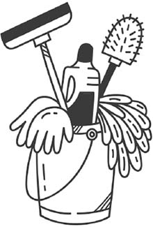 Иллюстрация к книге — Чистый дом – счастливый дом. Полезные советы о наведении порядка и уюта [i_050.jpg]