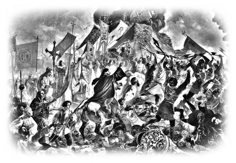 Иллюстрация к книге — Пожарский и Минин. Освобождение Москвы от поляков и другие подвиги, спасшие Россию [i_009.jpg]