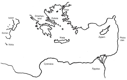 Иллюстрация к книге — Куда плавал Одиссей? О географических представлениях архаической эпохи [i_011.jpg]
