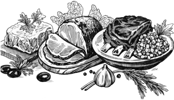 Иллюстрация к книге — Энциклопедия русской кухни [img_8.jpg]