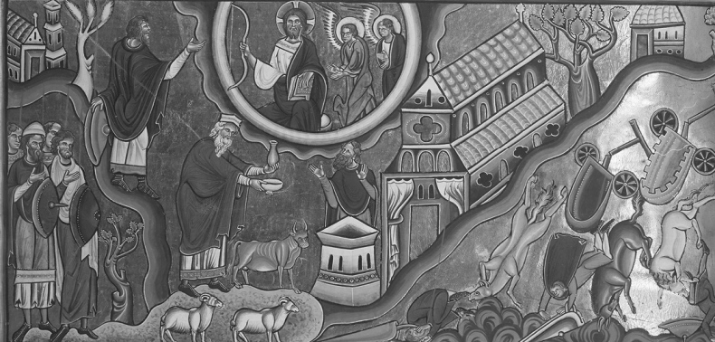 Иллюстрация к книге — Сотворение мира в иконографии средневекового Запада. Опыт иконографической генеалогии [i_006.jpg]