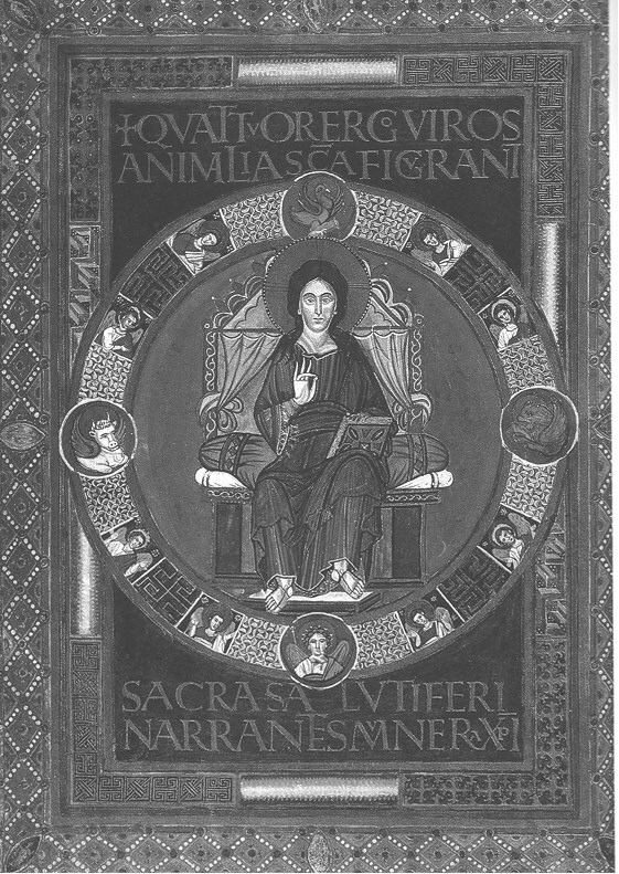 Иллюстрация к книге — Сотворение мира в иконографии средневекового Запада. Опыт иконографической генеалогии [i_008.jpg]