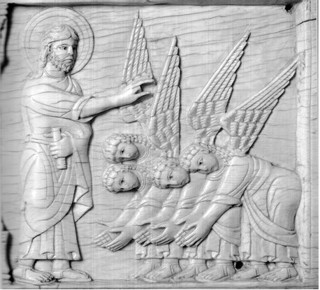 Иллюстрация к книге — Сотворение мира в иконографии средневекового Запада. Опыт иконографической генеалогии [i_038.jpg]