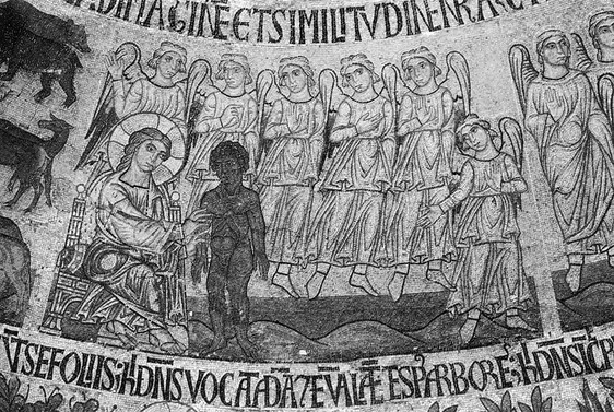 Иллюстрация к книге — Сотворение мира в иконографии средневекового Запада. Опыт иконографической генеалогии [i_051.jpg]