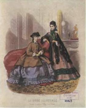 Иллюстрация к книге — Розовая ксандрейка и драдедамовый платок. Костюм - вещь и образ в русской литературе XIX в. [i_051.jpg]