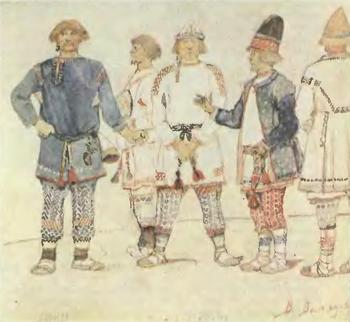 Иллюстрация к книге — Розовая ксандрейка и драдедамовый платок. Костюм - вещь и образ в русской литературе XIX в. [i_055.jpg]