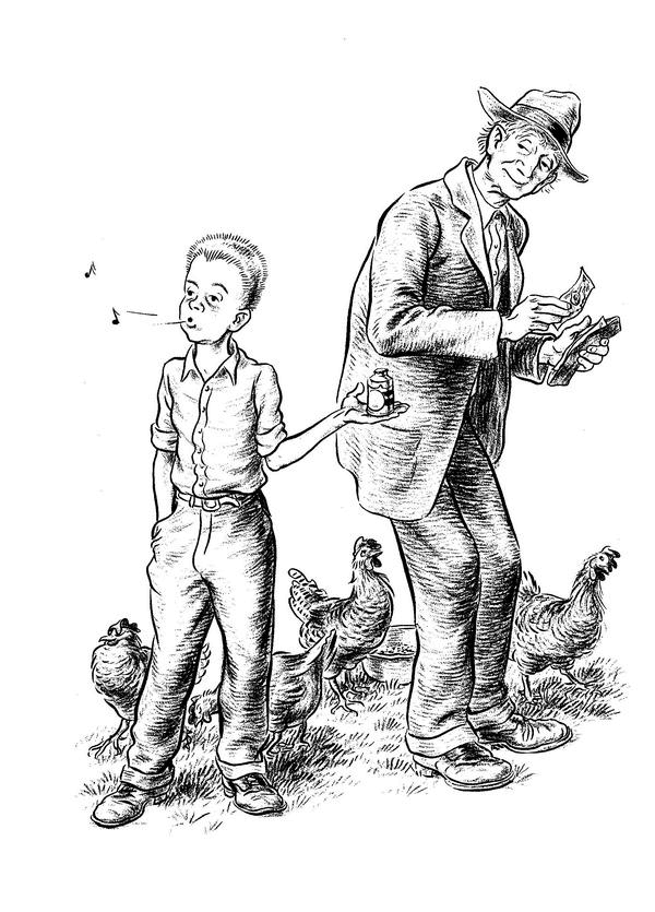 Иллюстрация к книге — Новые приключения Гомера Прайса. Сентербергские истории [i_035.jpg]