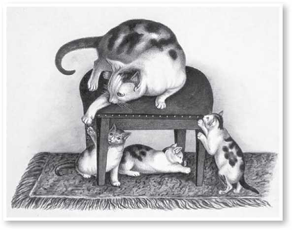 Иллюстрация к книге — Всемирная история глазами кошек [i_042.jpg]