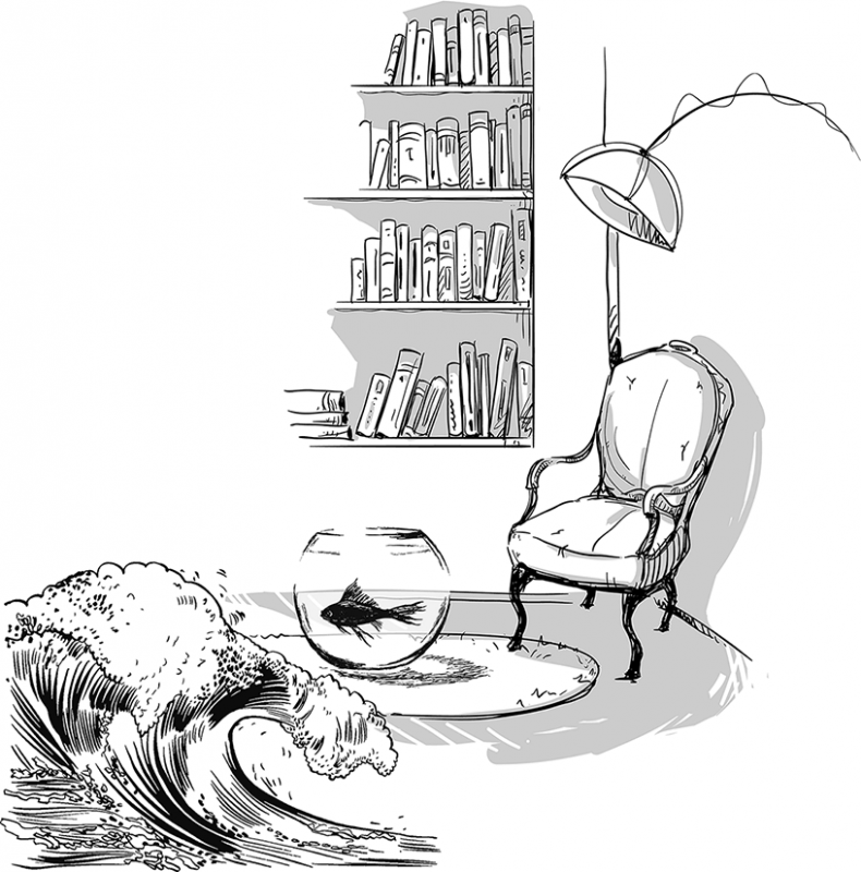 Иллюстрация к книге — «Моревизор» уходит в плавание, или Путешествие в глубь океана [i_001.jpg]