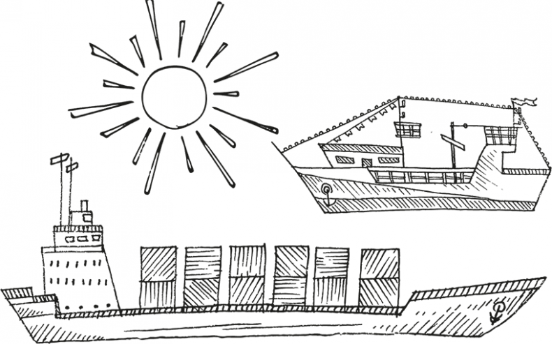 Иллюстрация к книге — «Моревизор» уходит в плавание, или Путешествие в глубь океана [i_012.jpg]