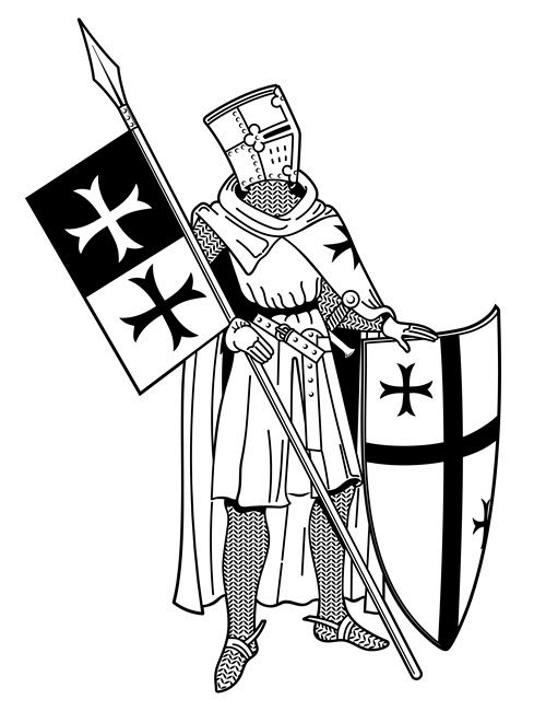 Иллюстрация к книге — Тамплиеры. История ордена рыцарей-храмовников [i_002.jpg]