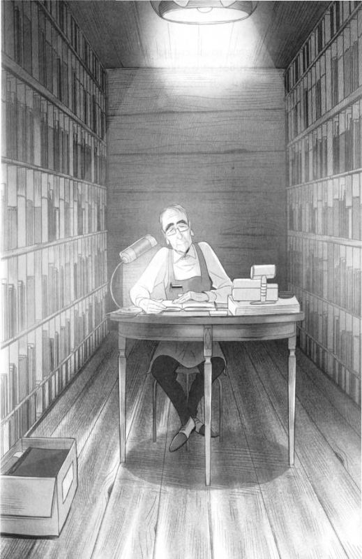 Иллюстрация к книге — Кот, который любил книги [pic02.jpg]