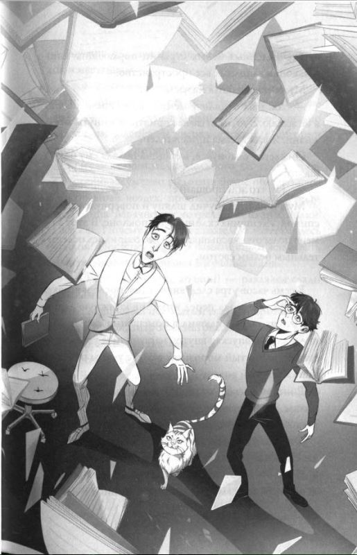 Иллюстрация к книге — Кот, который любил книги [pic04.jpg]