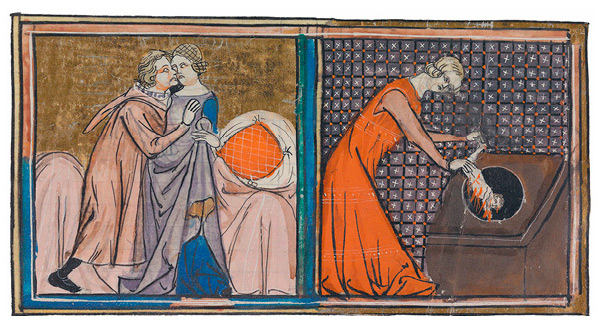 Иллюстрация к книге — Интимное средневековье. Истории о страсти и целомудрии, поясах верности и приворотных снадобьях [i_014.jpg]