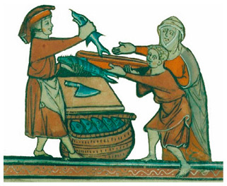 Иллюстрация к книге — Интимное средневековье. Истории о страсти и целомудрии, поясах верности и приворотных снадобьях [i_028.jpg]