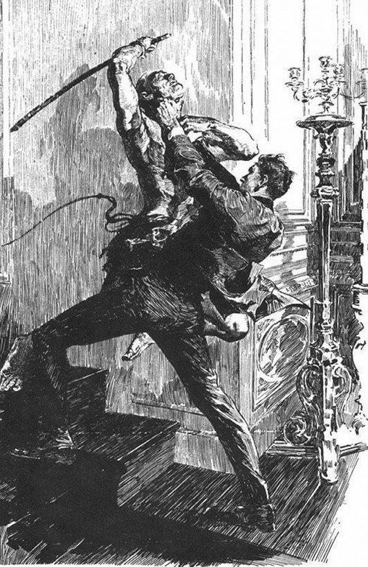 Иллюстрация к книге — Бульдог Драммонд (следствие ведет Хью Драммонд) [i_001.jpg]