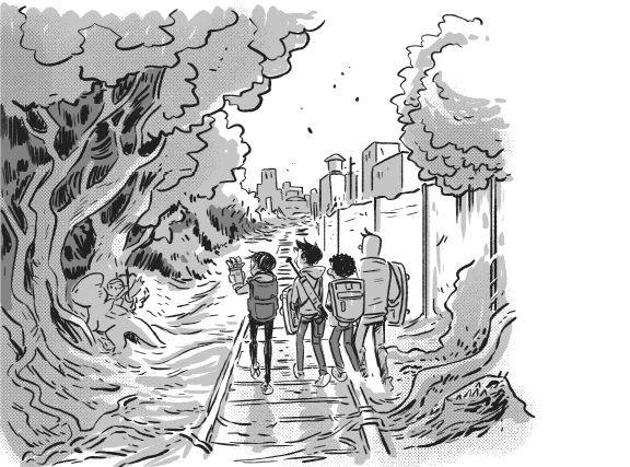 Иллюстрация к книге — Последние подростки на Земле. Безумное приключение Джун [i_167.jpg]