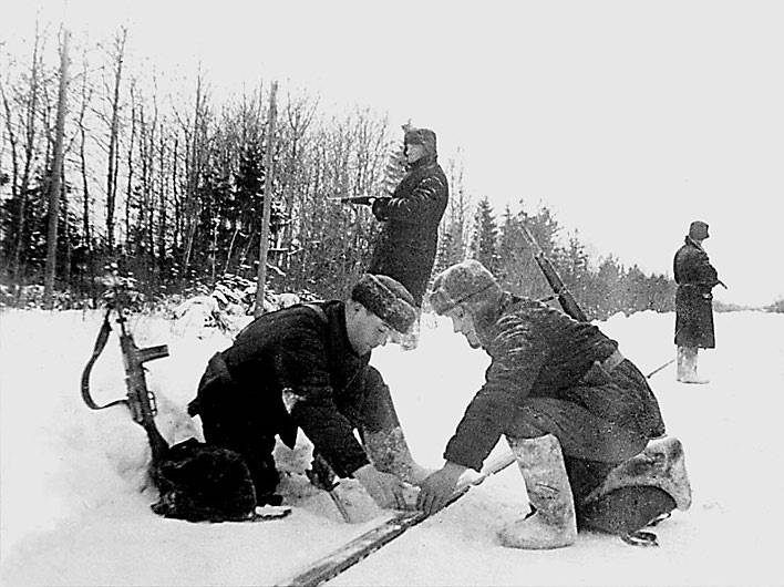 Иллюстрация к книге — Фронт за линией фронта. Партизанская война 1939–1945 гг. [i_028.jpg]