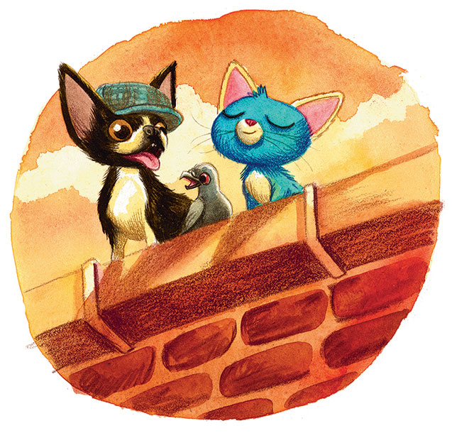 Иллюстрация к книге — Шерлок Кот. Усатые контрабандисты [i_035.jpg]