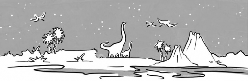 Иллюстрация к книге — Мурзозавр и Овирапторы. Гость из будущего [i_016.jpg]