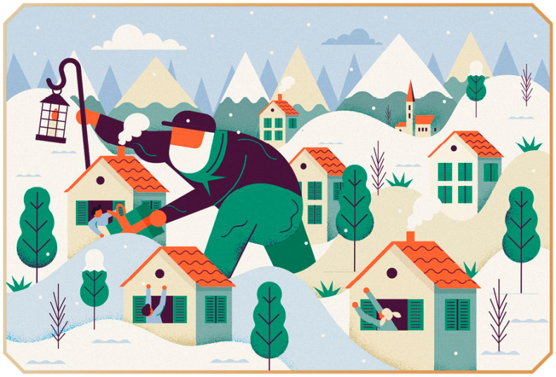 Иллюстрация к книге — Атлас Нового года и Рождества. Самые веселые, вкусные и причудливые праздничные традиции со всего мира [i_016.jpg]