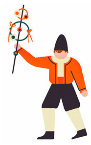 Иллюстрация к книге — Атлас Нового года и Рождества. Самые веселые, вкусные и причудливые праздничные традиции со всего мира [i_030.jpg]