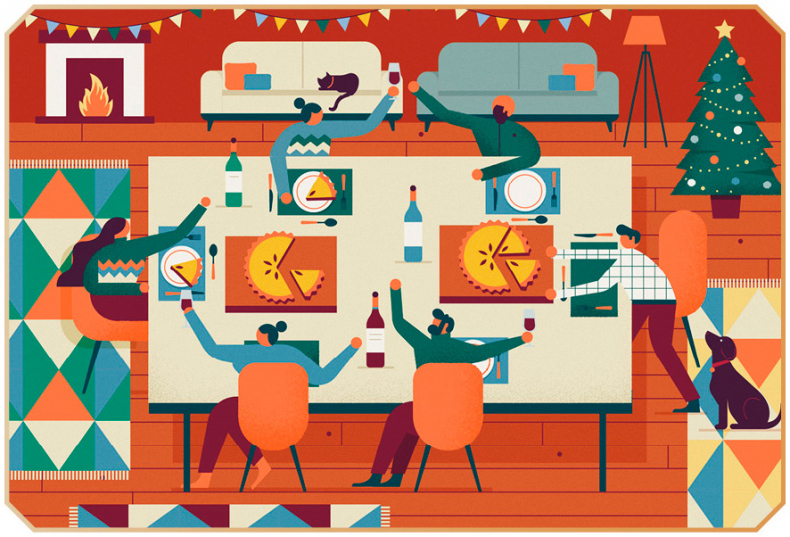 Иллюстрация к книге — Атлас Нового года и Рождества. Самые веселые, вкусные и причудливые праздничные традиции со всего мира [i_031.jpg]