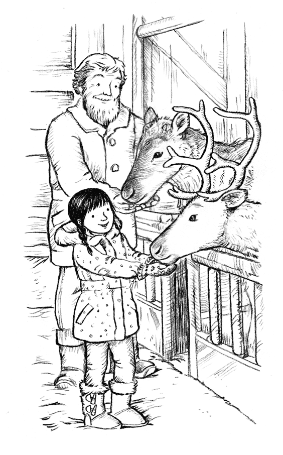 Иллюстрация к книге — Рождественские истории. Волшебная фигурка [i_004.jpg]