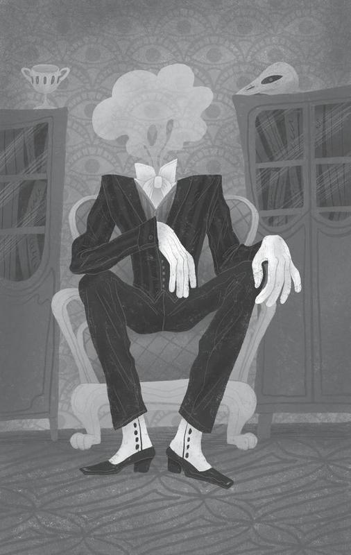 Иллюстрация к книге — Ужин начинается в полночь. Семь жутких историй [i_009.jpg]