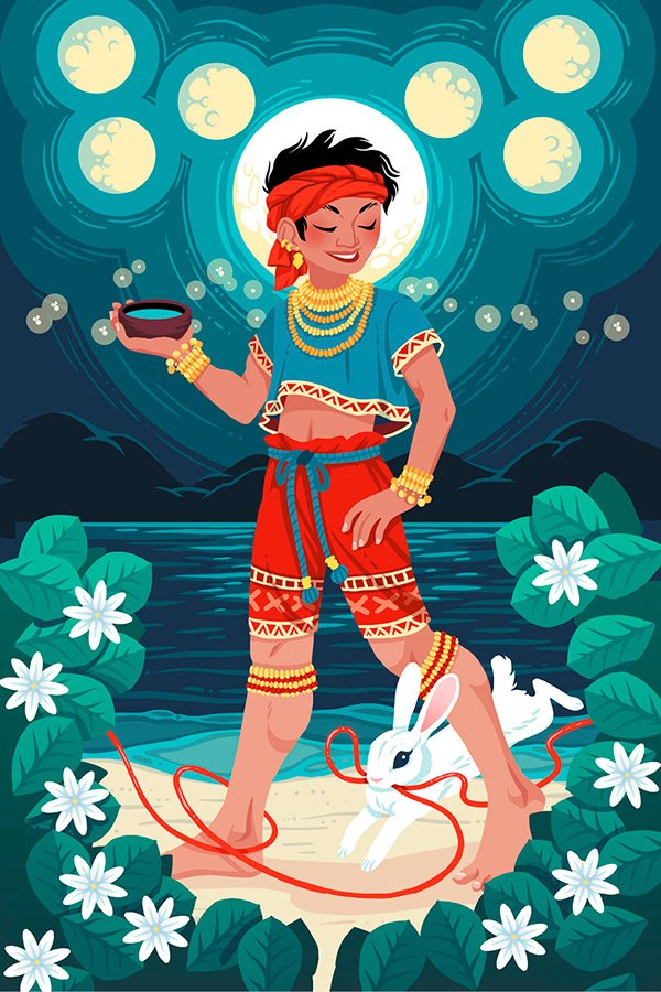 Иллюстрация к книге — Сказки подлунного мира. Легенды и предания, которые помогут лучше понять мир и себя [i_068.jpg]