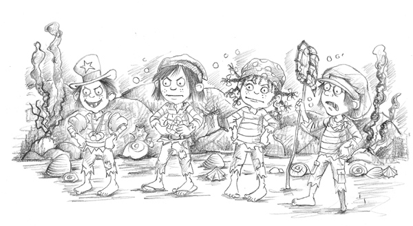 Иллюстрация к книге — Белёк Эми, или Подводный клад [block_00112884.jpg_0.jpg]