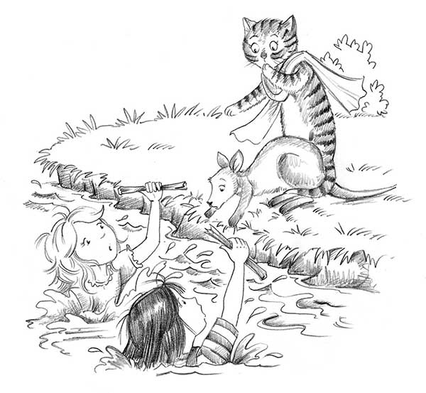 Иллюстрация к книге — Кенгурёнок Полли, или Песня ветра [i_022.jpg]