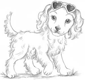 Иллюстрация к книге — Щенок Жасмин, или Золотая молния [i_017.jpg]