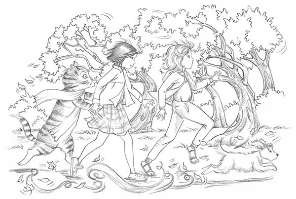 Иллюстрация к книге — Щенок Жасмин, или Золотая молния [i_019.jpg]